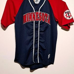 Minnesota Twins Vintage Baseball Jersey Size XL Used. (46-48) Made by Dynasty.